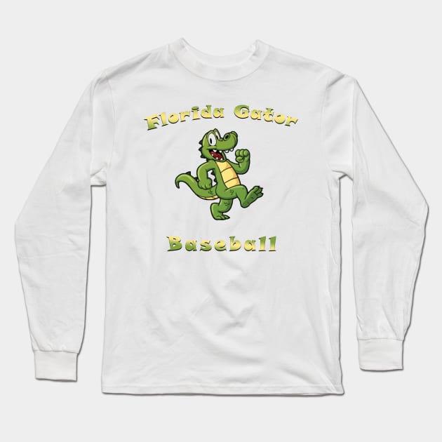 florida gator baseball ,florida gators gift Long Sleeve T-Shirt by fanidi